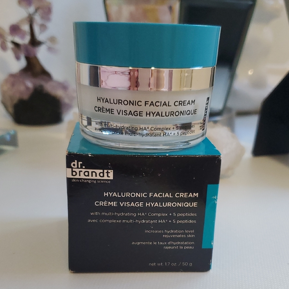 NIB Dr. Brandt Hyaluronic Facial Cream 1.7 oz.